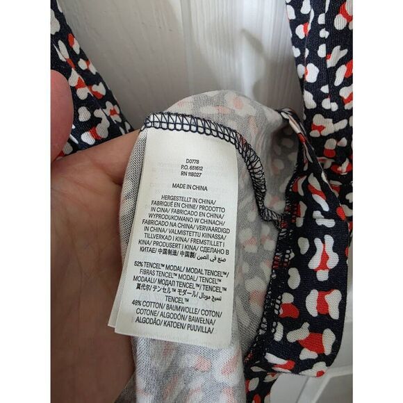 Boden Julia Animal Print Jersey Shirt Dress 4P - Picture 7 of 10